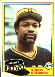 1981 Topps Baseball Cards      298     Buddy Solomon